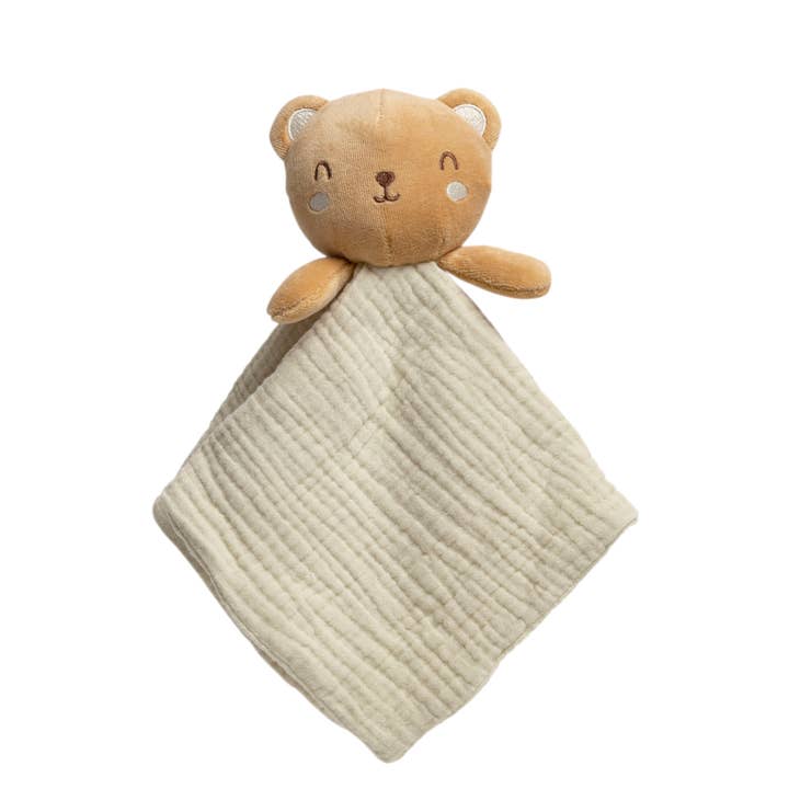 Bear Baby Lovey Snuggle Blanket