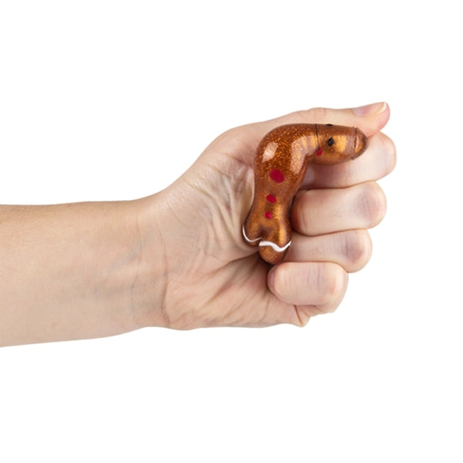 2.25" Squish Sticky Gingerbread Man Llb Christmas
