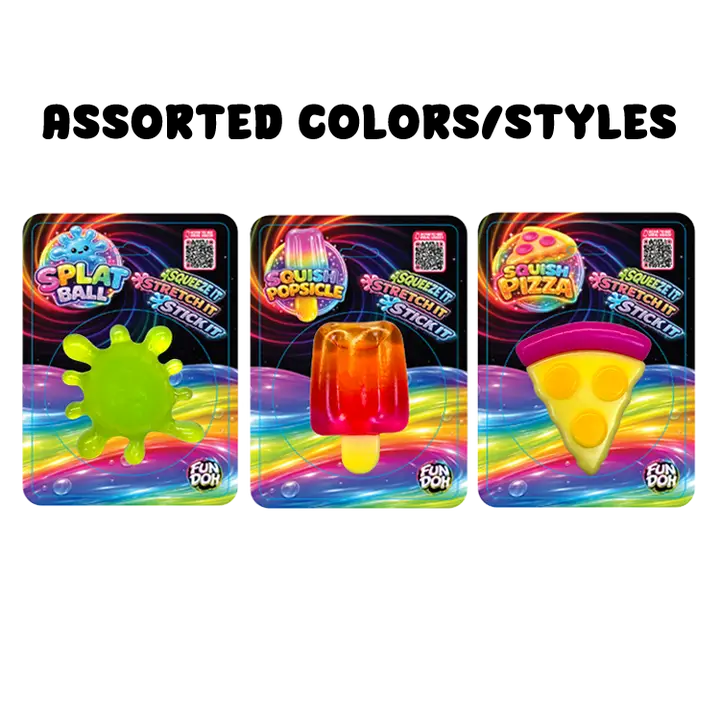 Fun Doh Food Moods Snack Attack Squishy Variety - 12/Display