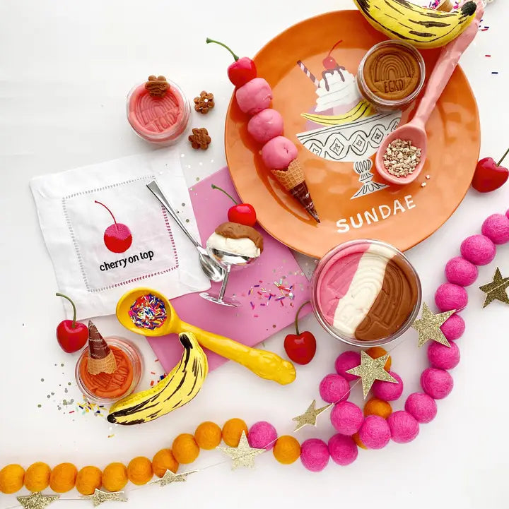 Ice Cream Sundae Kiddough Play Kit