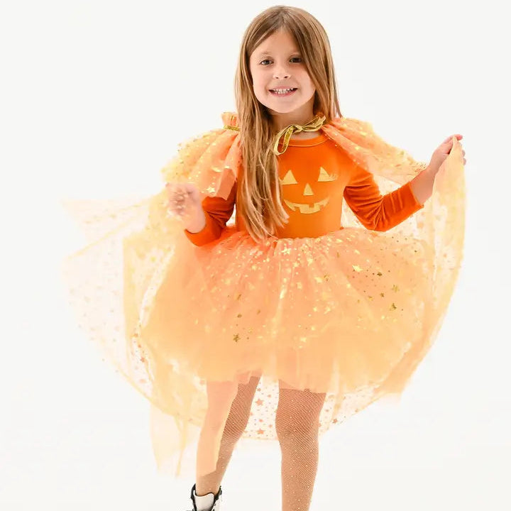 Orange Whimsical Pumpkin