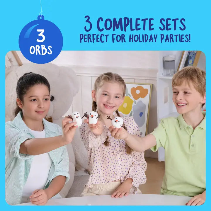 Snowman Making Kit For Kids - Build A Snow Man Craft Kits