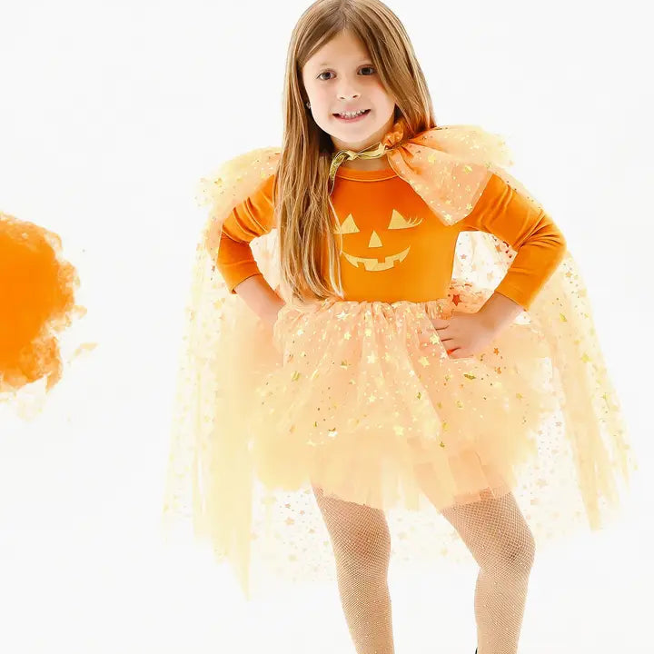 Orange Whimsical Pumpkin
