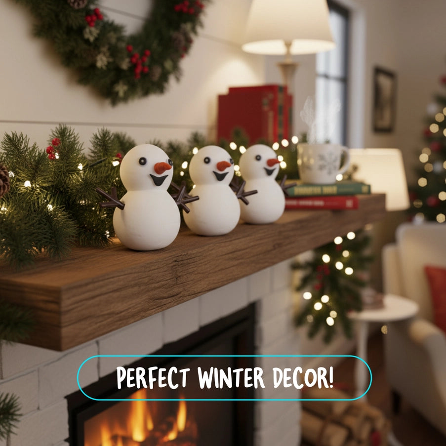 Snowman Making Kit For Kids - Build A Snow Man Craft Kits