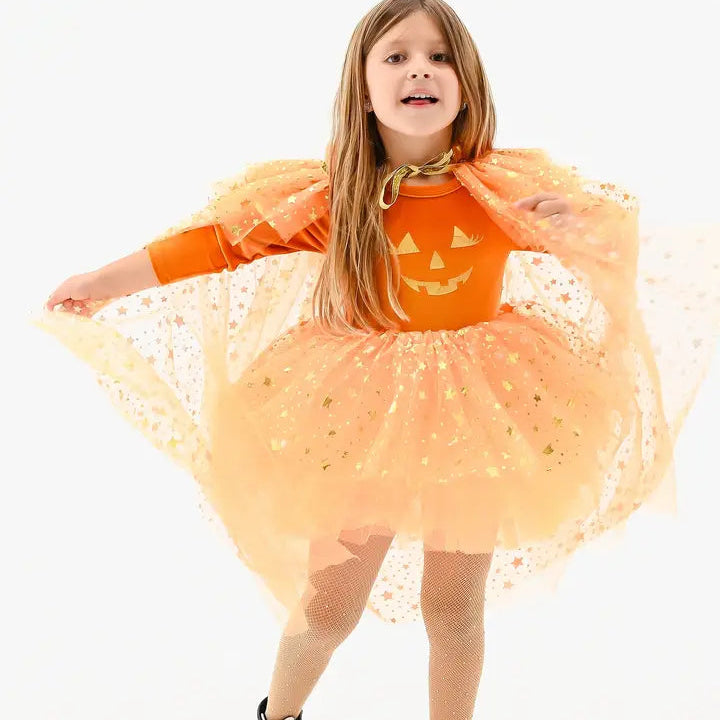 Orange Whimsical Pumpkin