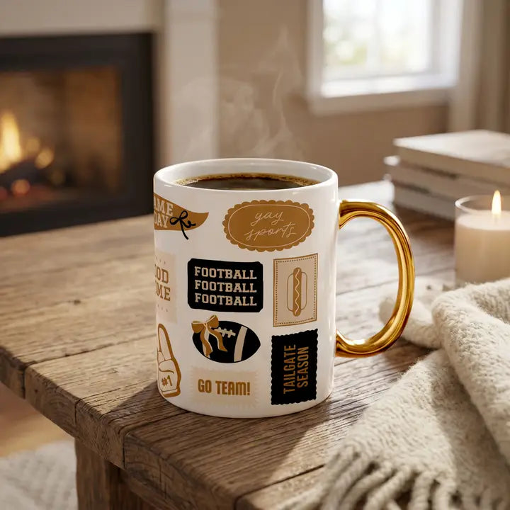 11 oz Cozy Cute Ceramic Mug-Huddle Up