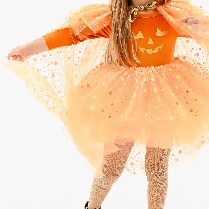 Orange Whimsical Pumpkin