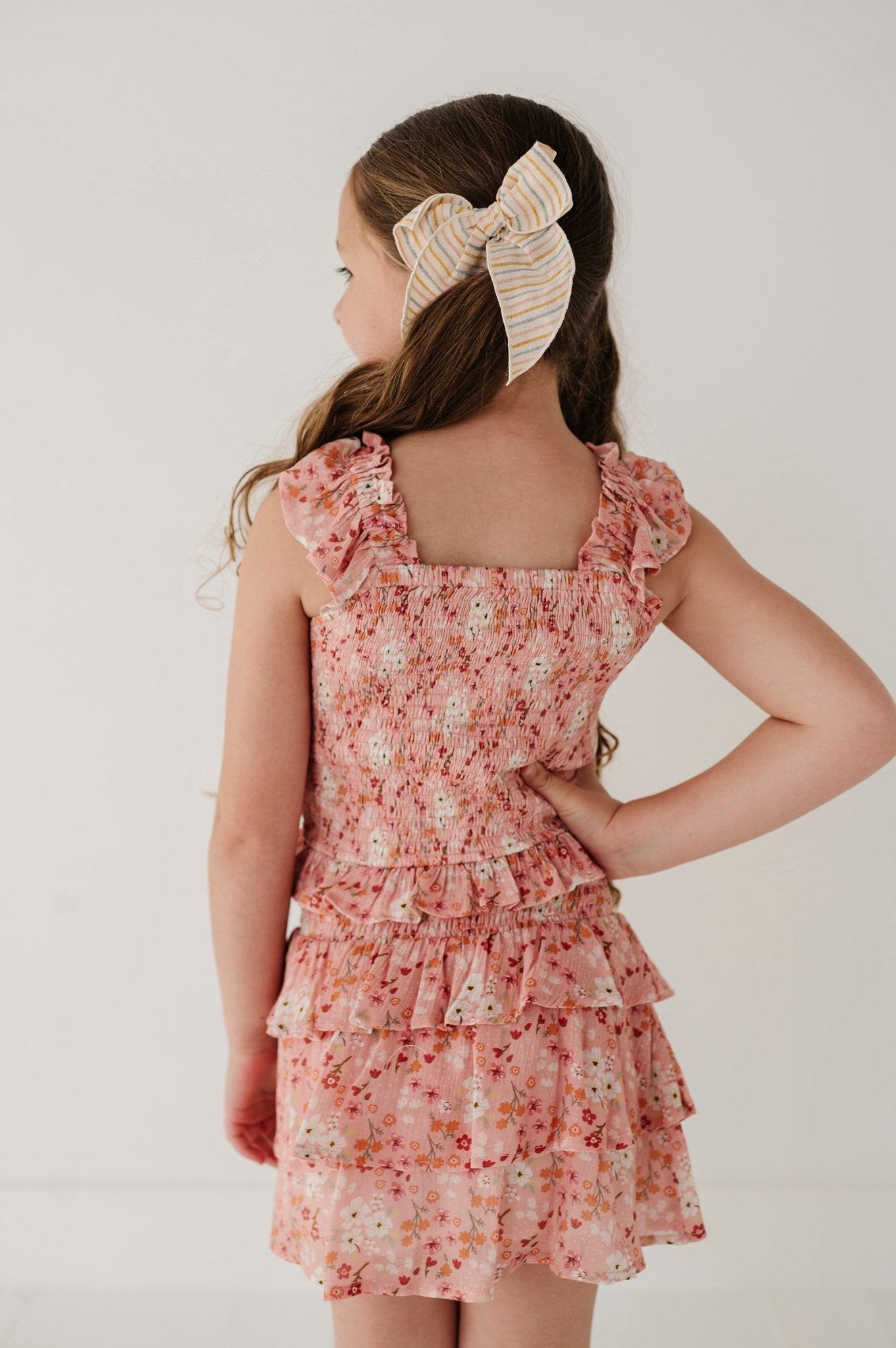 Tiered Mini Skirt