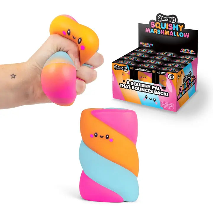 Scrunchems Marshmallow Squishy Fidget Toy (1pc)