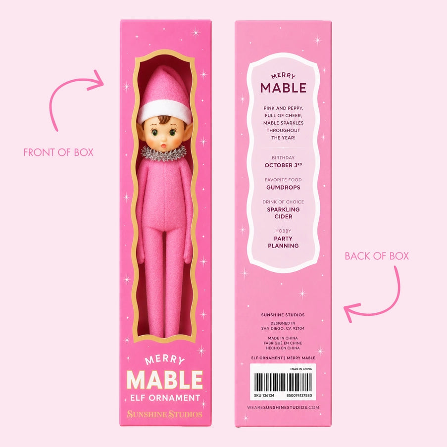 Elf Ornament | Merry Mable