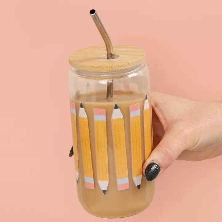Pencils Glass Can