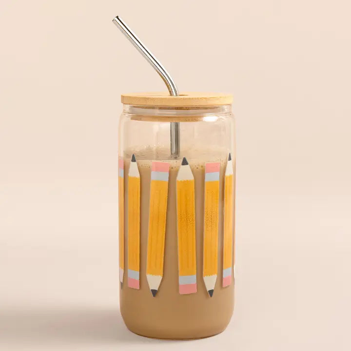 Pencils Glass Can