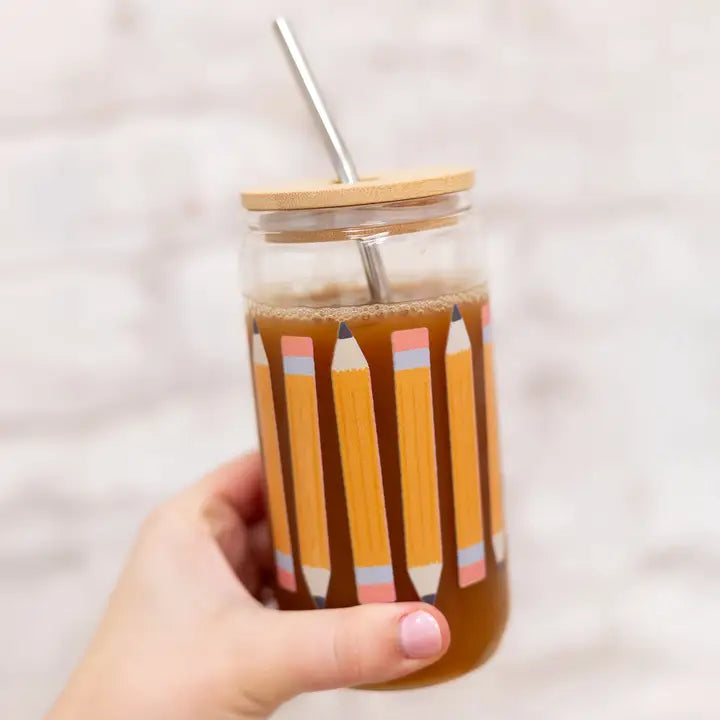 Pencils Glass Can