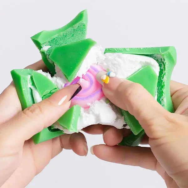 Wax Clay Squishies Mystery Wax Crack Fidget Toy Blind Box (1pc)