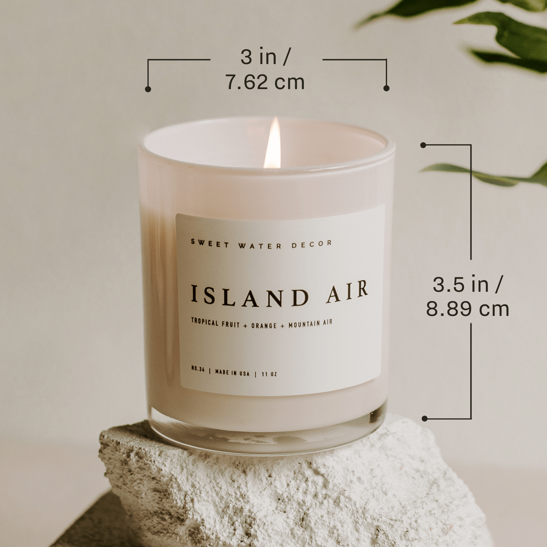 Blackwood Cherry Soy Candle - White Jar - 11 oz