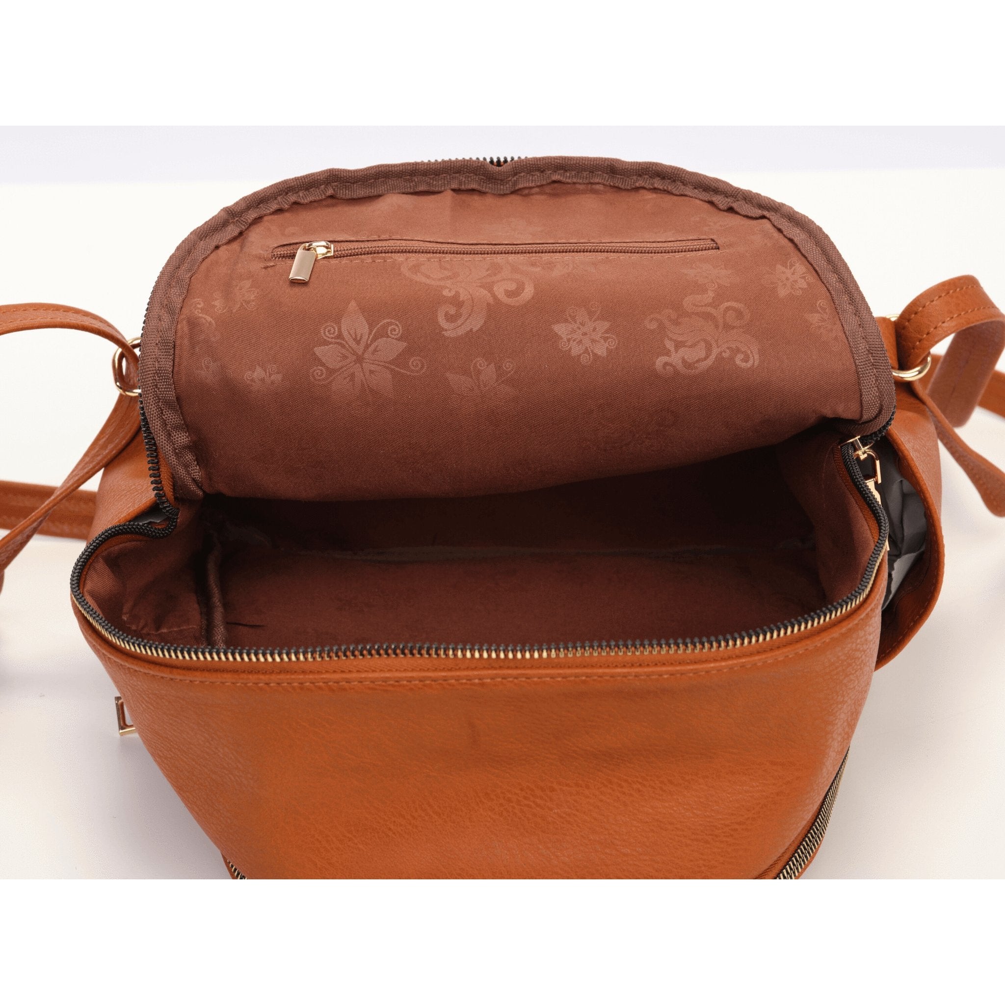 The Sleepy Panda Mini - Vegan Leather Mini Backpack
