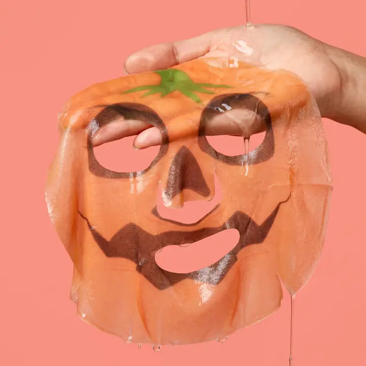 Korean Skincare Halloween Sheet Masks | Pumpkin, Ghost & Bat