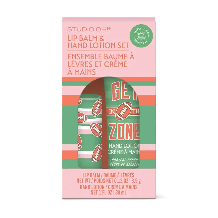 Game Day Lip Balm & Hand Lotion Set