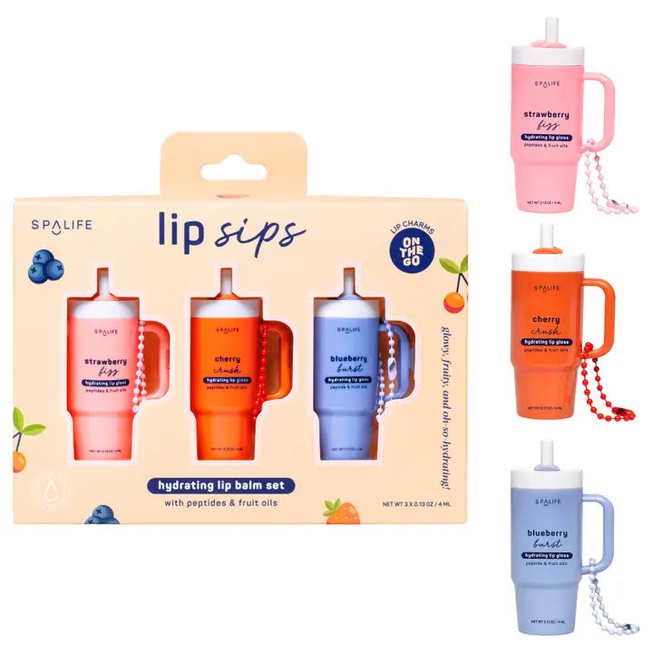 Lip Sips Gift Set | Stanley Shaped Lip Balm Trio
