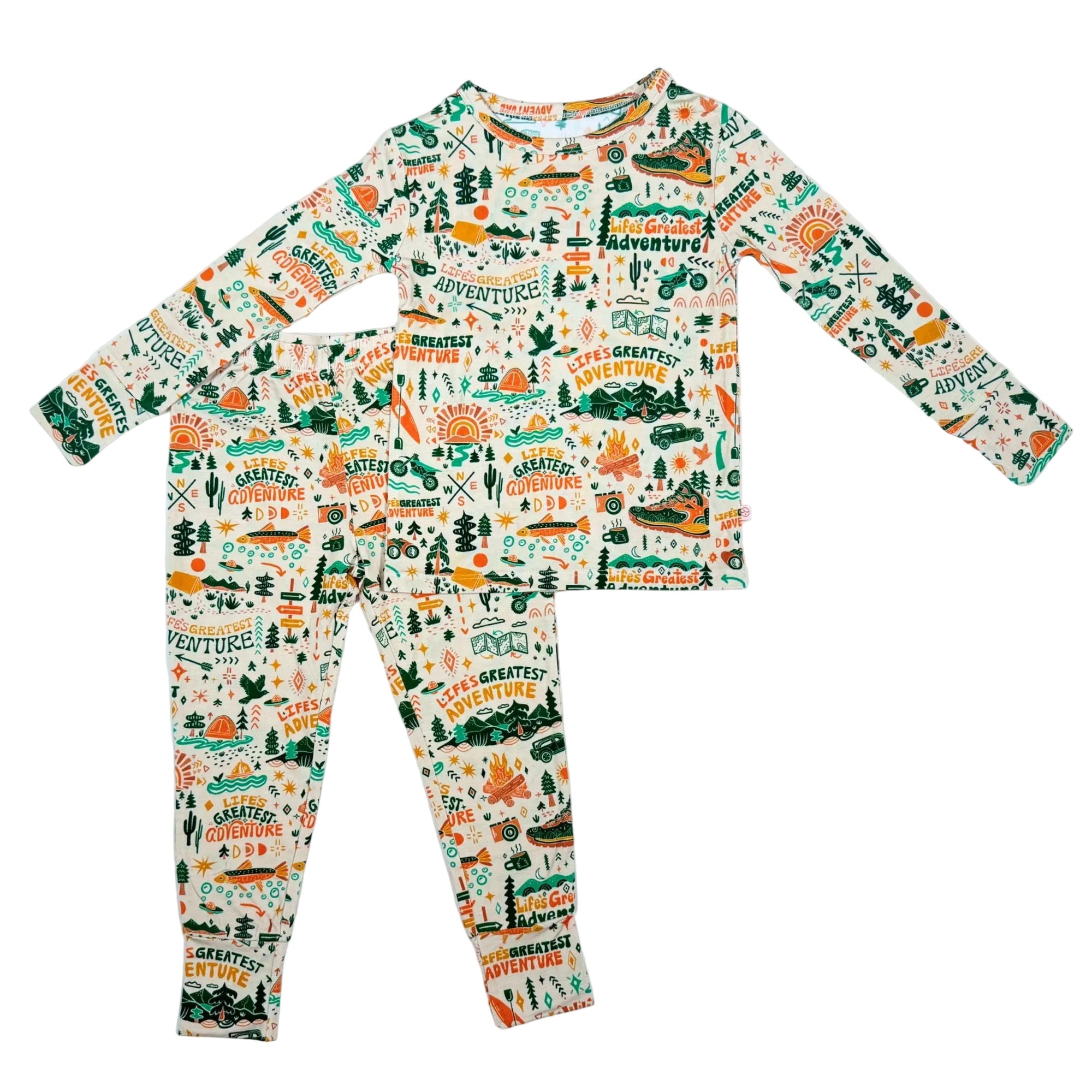 The Second-Skin 2-Piece Long Sleeve Pajama | Wanderlust