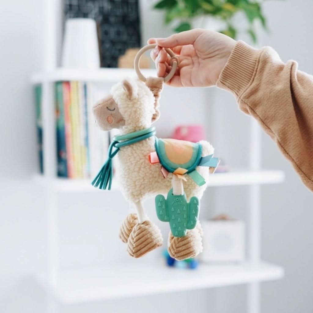 Itzy Friends Link & Love™ Activity Plush - Llama
