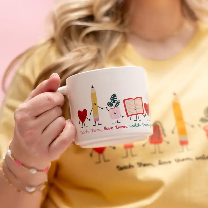 Teaching Is A Work of Heart Mug