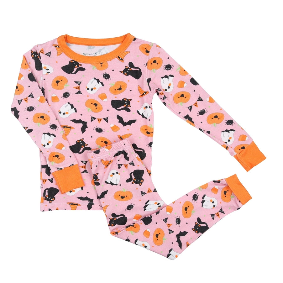Boo To You! Pink Long Pajamas