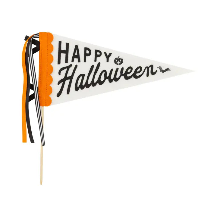 Happy Halloween Felt Pennant