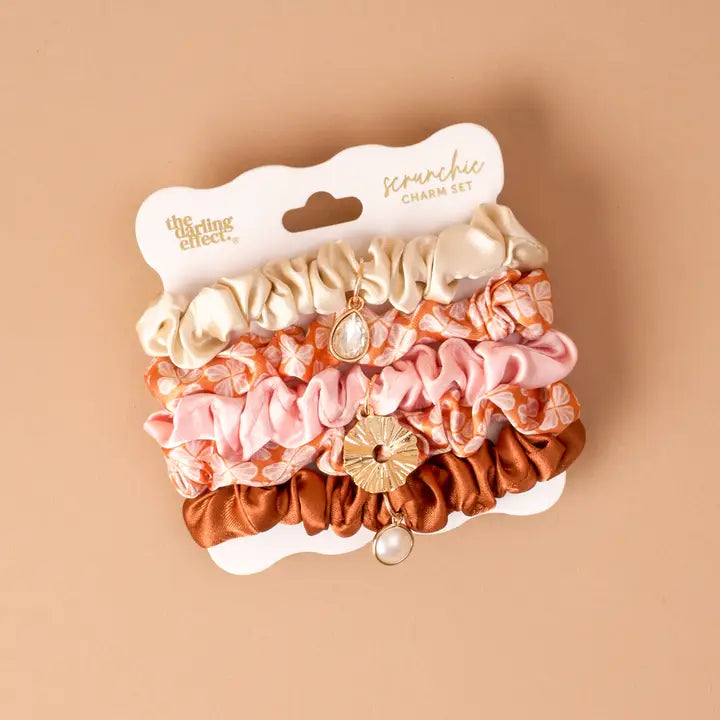 Scrunchie Charm Set-Sienna Spice