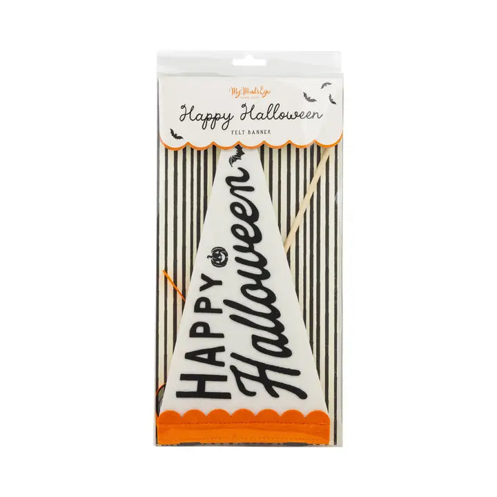 Happy Halloween Felt Pennant
