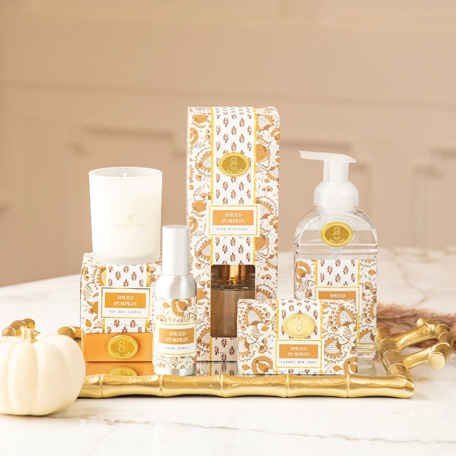 Spiced Pumpkin Soy Wax Candle, 5.6 oz Boxed
