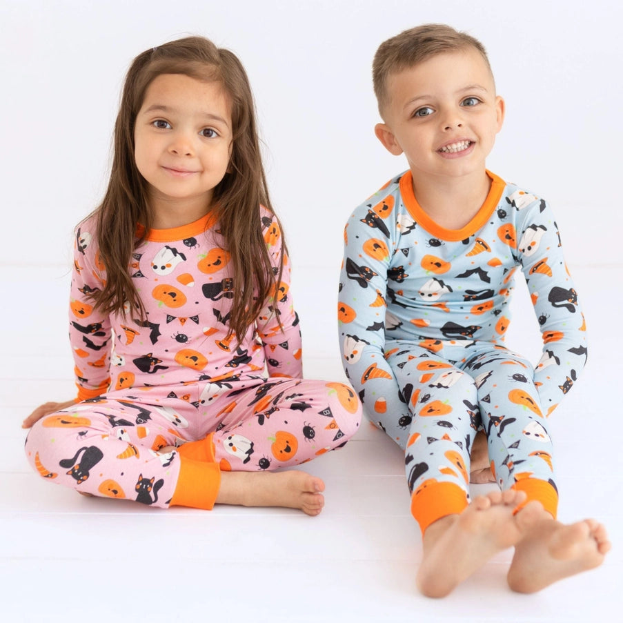 Boo To You! Pink Long Pajamas