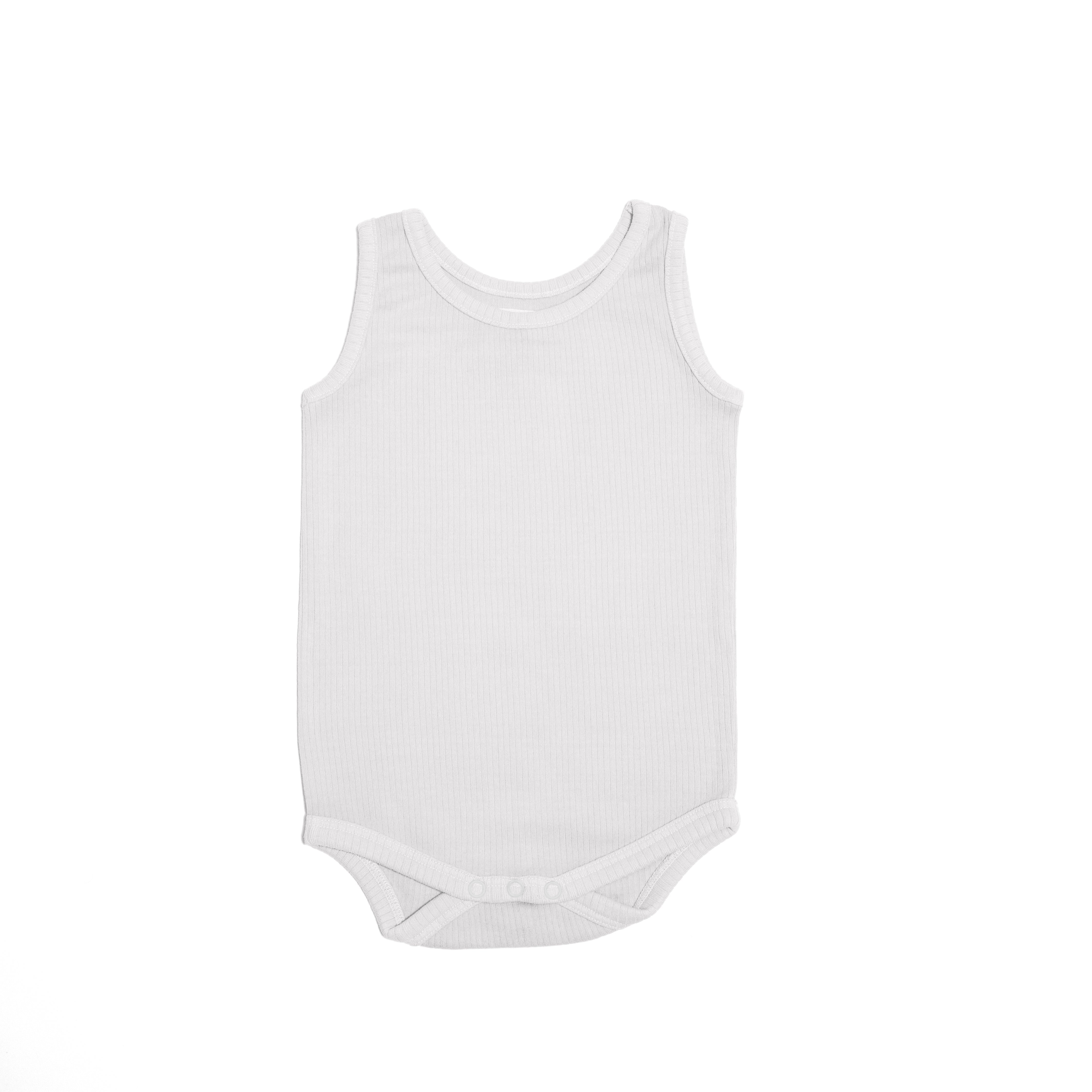 The Ribbed Sleeveless Onesie Baby