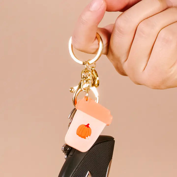 Acrylic Keychain-Pumpkin Spice Latte