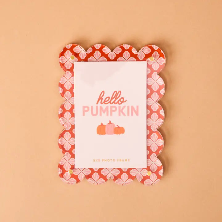 Mini Acrylic Picture Frame Magnet-Sienna Spice