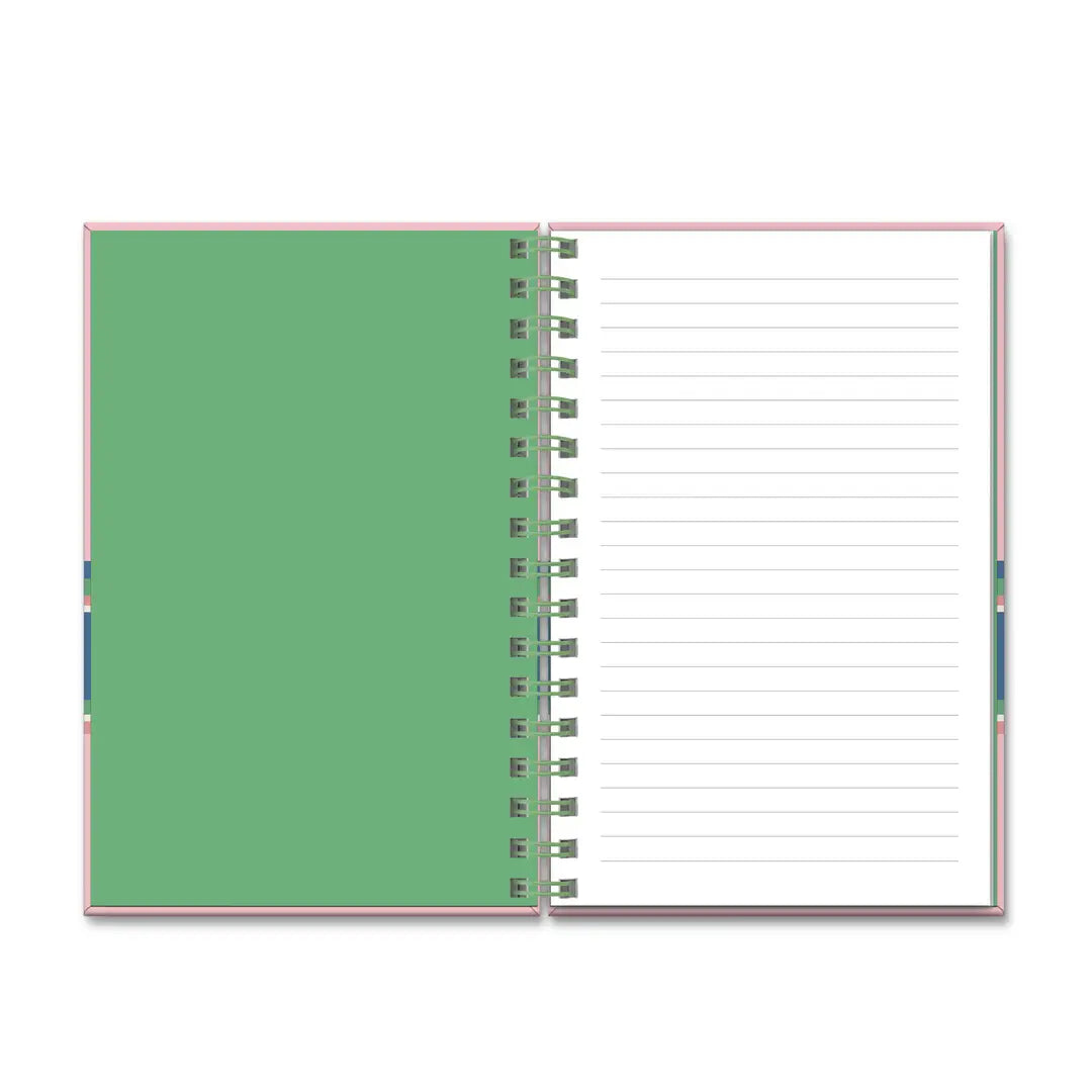 Game Day Medium Spiral Notebook with Enamel Charm