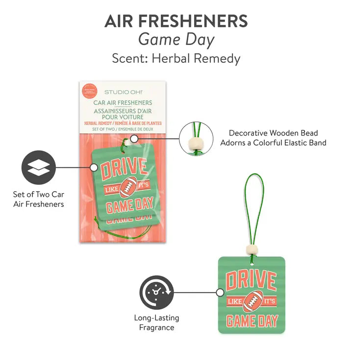 Game Day Car Air Fresheners