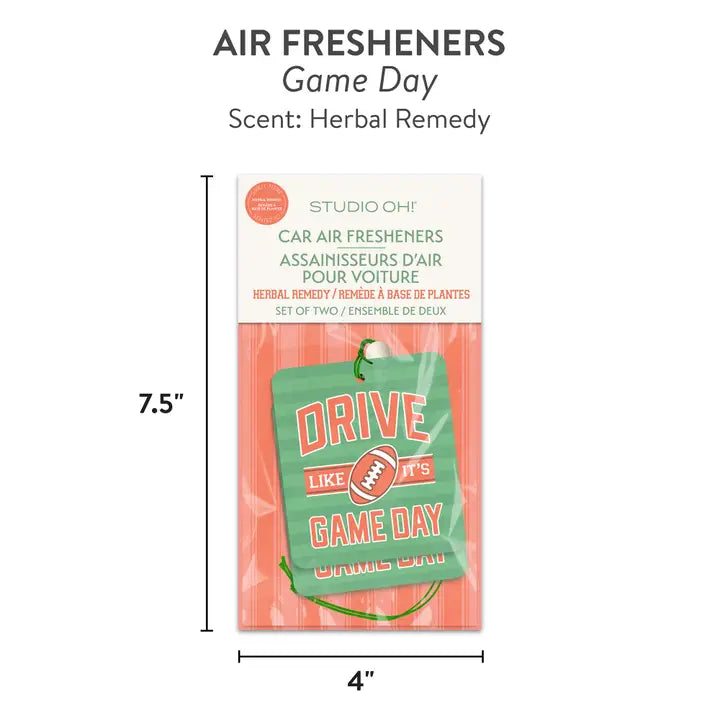 Game Day Car Air Fresheners
