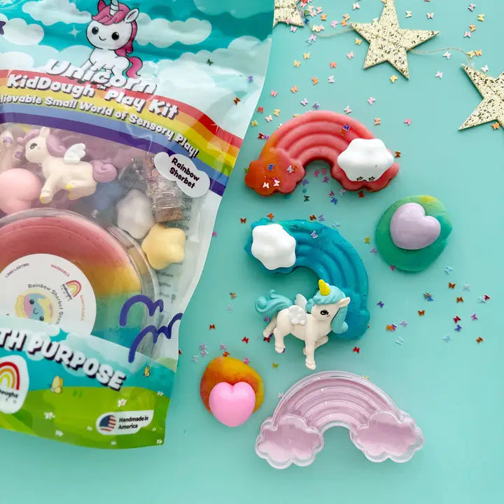 Unicorn Kiddough Play Kit