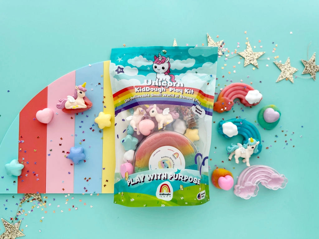 Unicorn Kiddough Play Kit