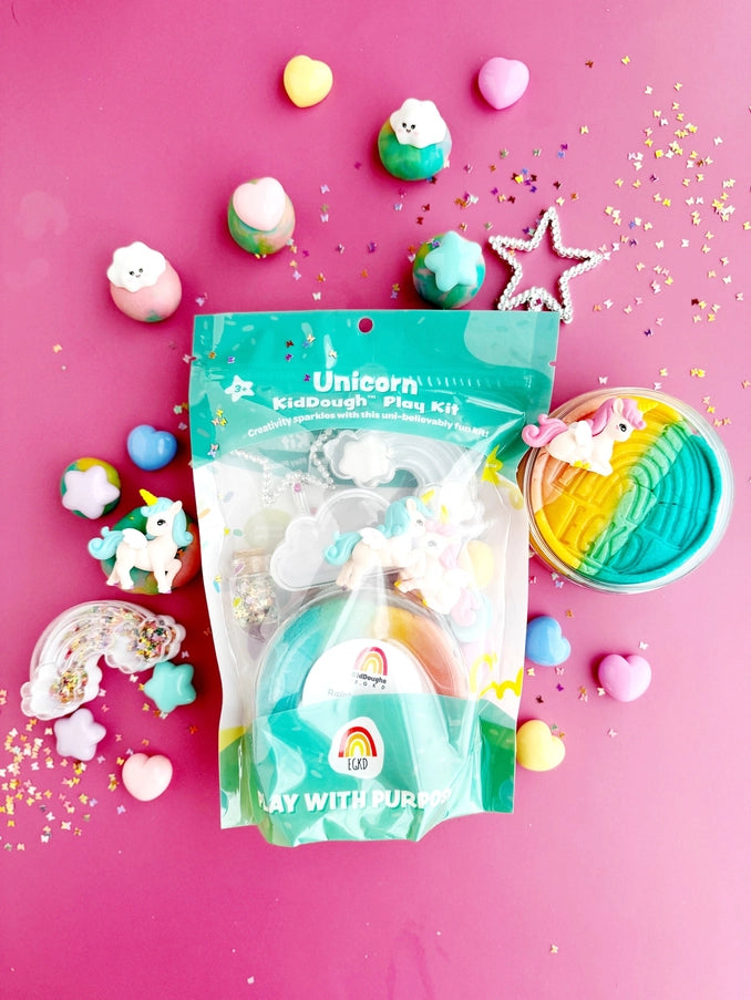 Unicorn Kiddough Play Kit