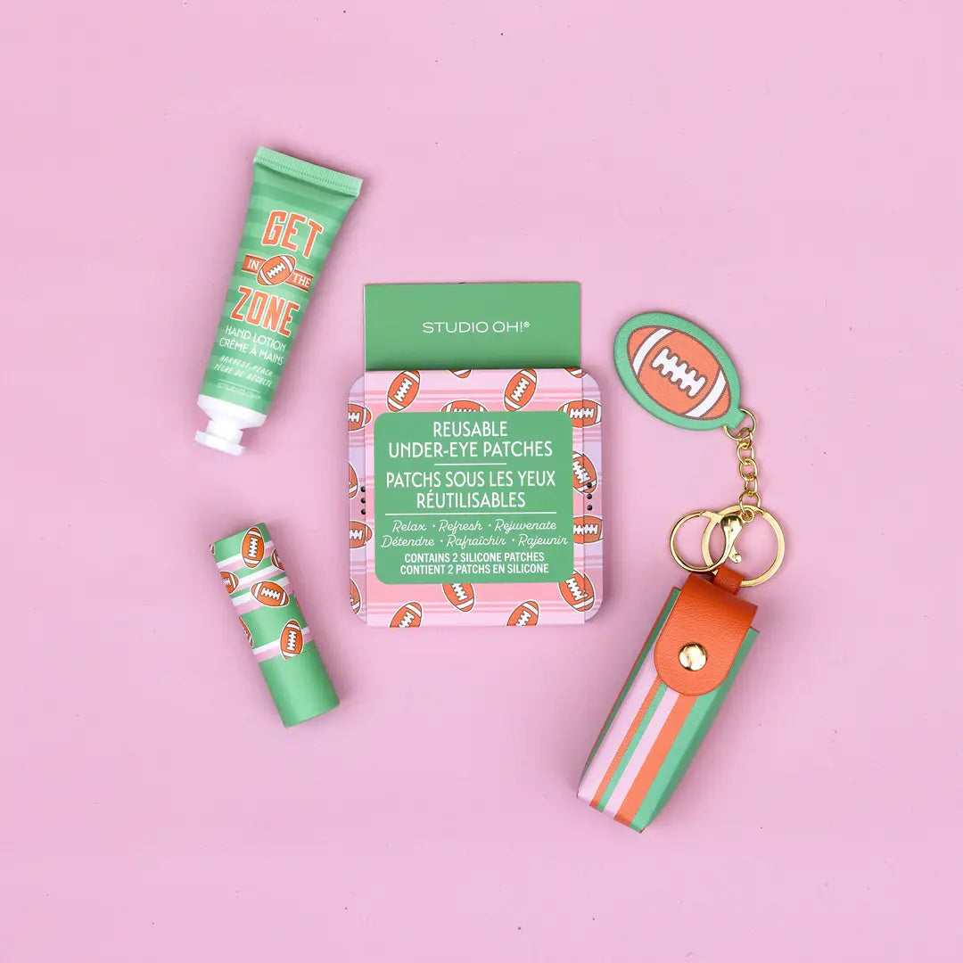 Game Day Lip Balm Holder Key Chain