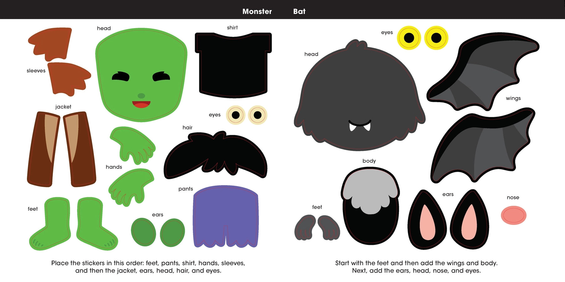 First Sticker Art: Happy Halloween