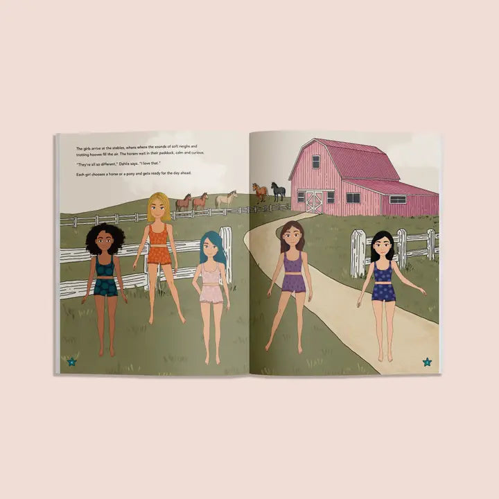 My Fancy Sticker Storybook: Horses & Ponies