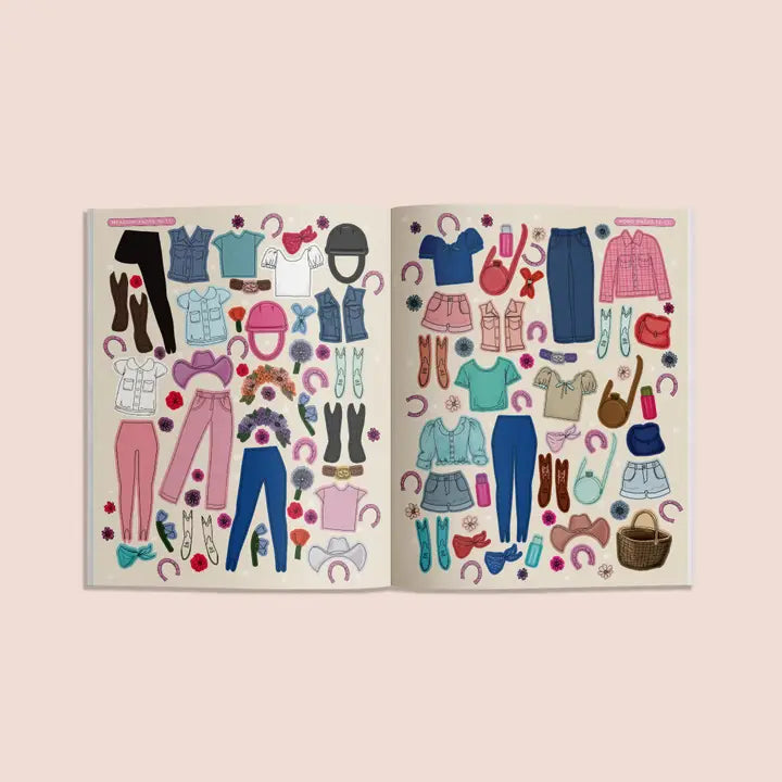 My Fancy Sticker Storybook: Horses & Ponies