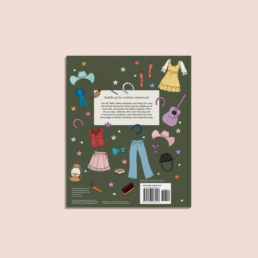 My Fancy Sticker Storybook: Horses & Ponies