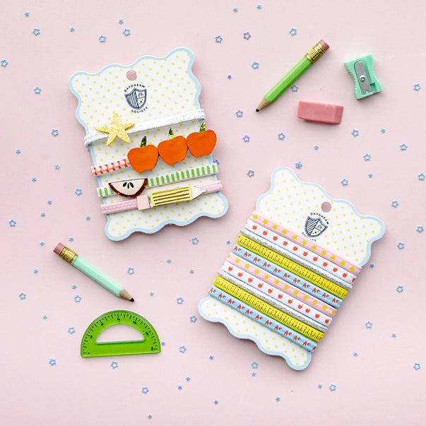 Smarty Pants Printed Pack of 10 Hair Tie Set