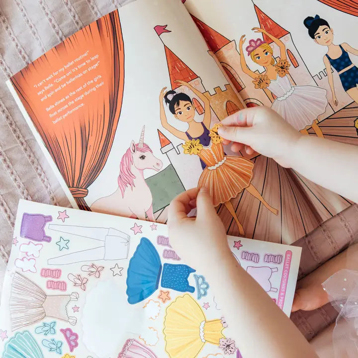 My Sticker Storybook: Dance Recital (500+ Reusable Stickers)