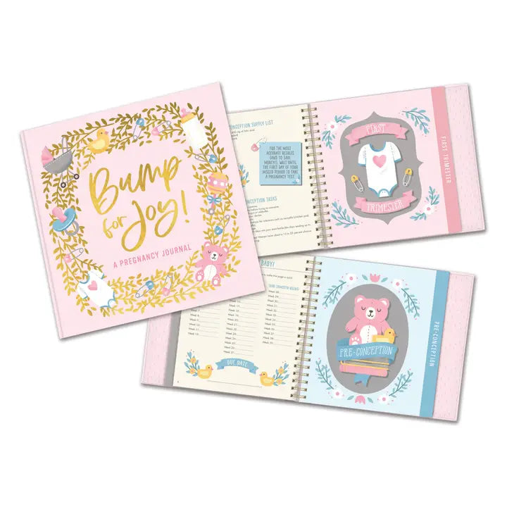 Bump For Joy: A Pregnancy Journal (Pink)