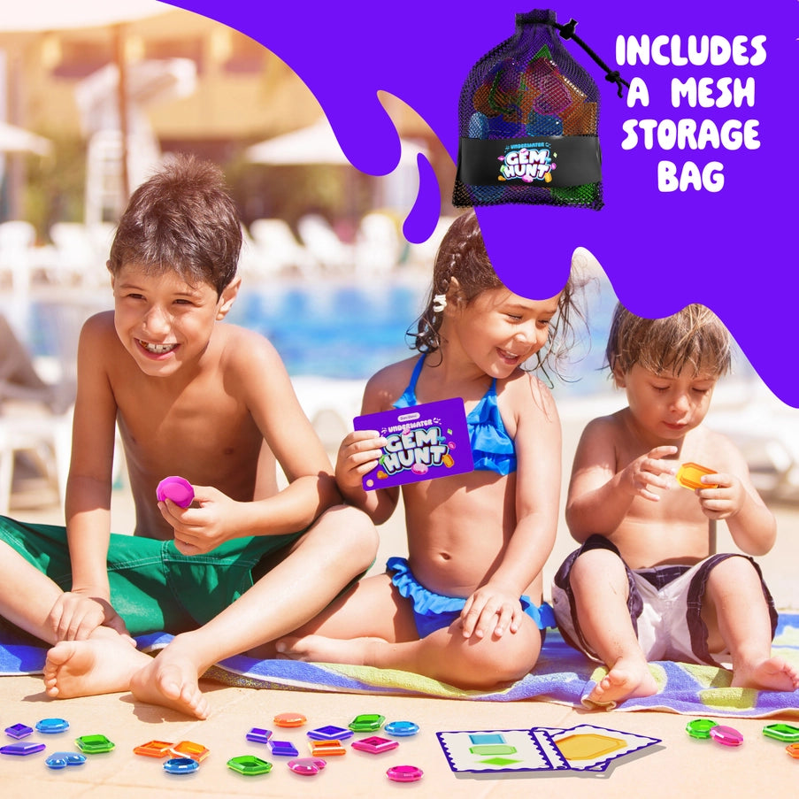 Pool Gem Hunt Diving Game For Kids - Pool Toys